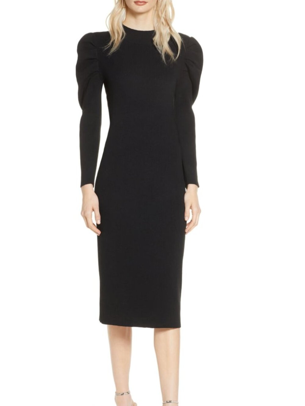 NEW Nordstrom Chelsea 28 Knit Midi Dress sz Large